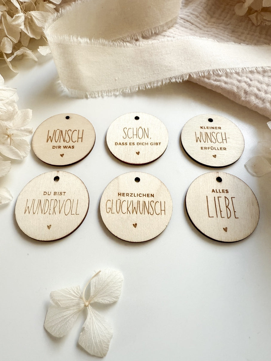 Personalisiertes Geldgeschenk aus Holz zur Jugendweihe | Blumenwiese