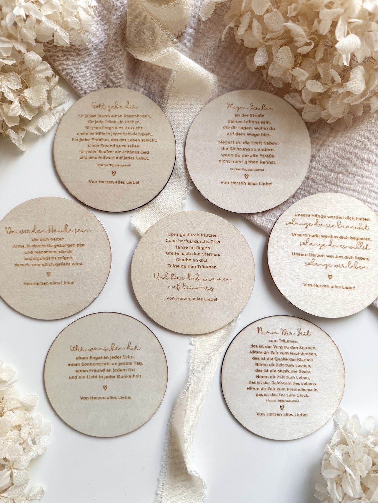 Personalisiertes Geldgeschenk aus Holz zur Firmung | Taube mit 3D-Schriftzug