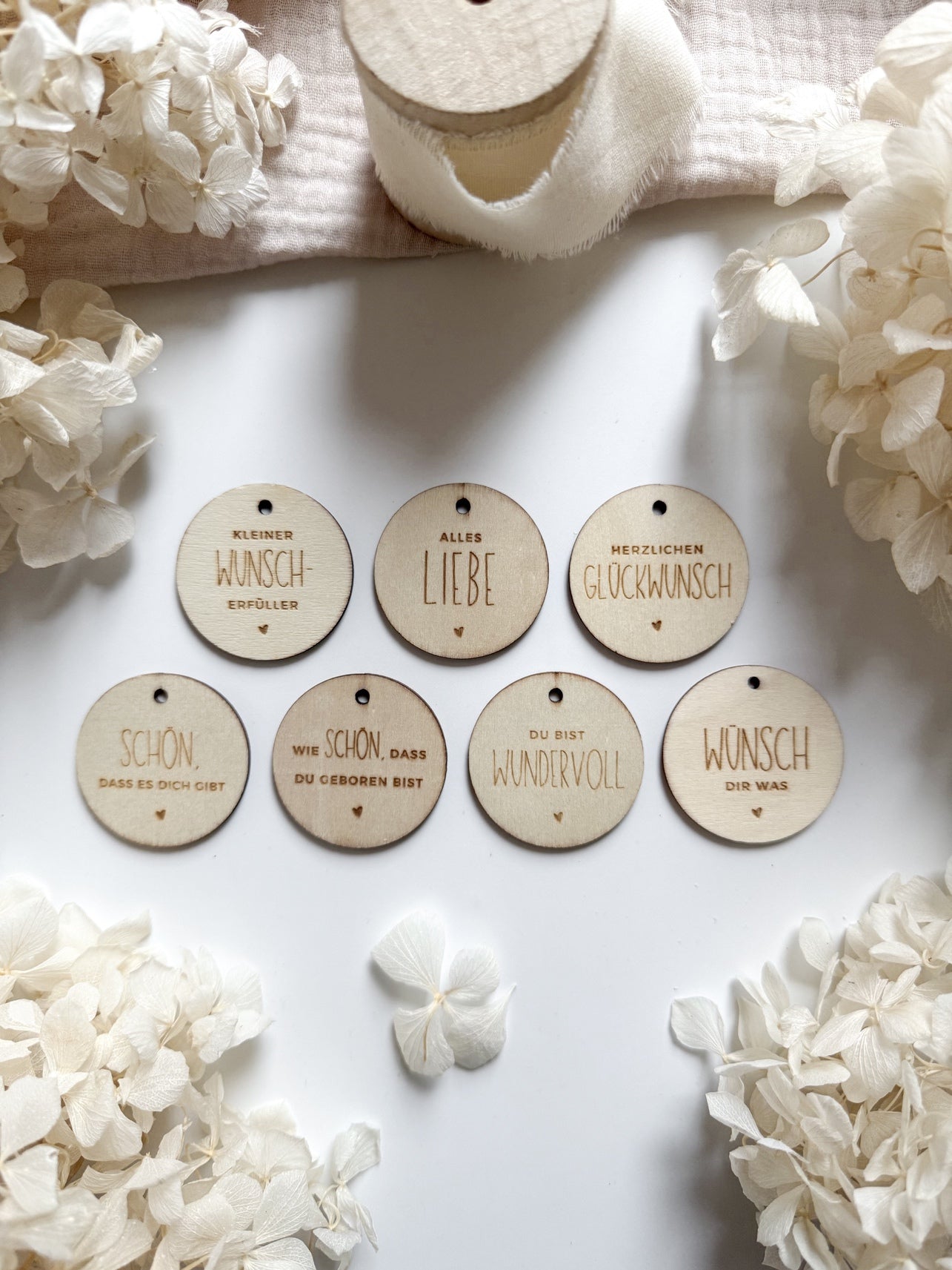 Personalisiertes Geldgeschenk zum Geburtstag aus Holz | Pusteblume