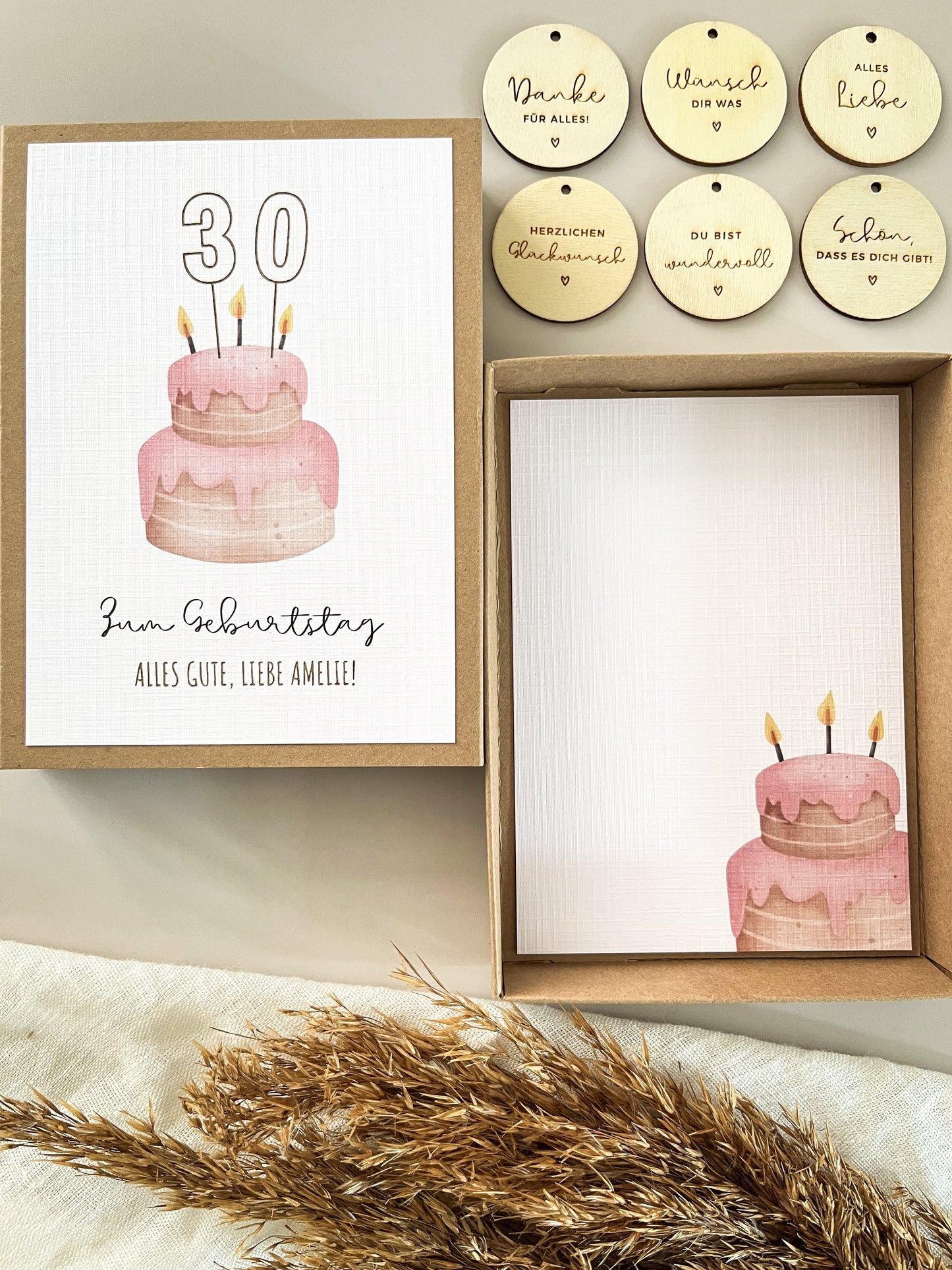 Personalisiertes Geldgeschenk zum Geburtstag | Torte