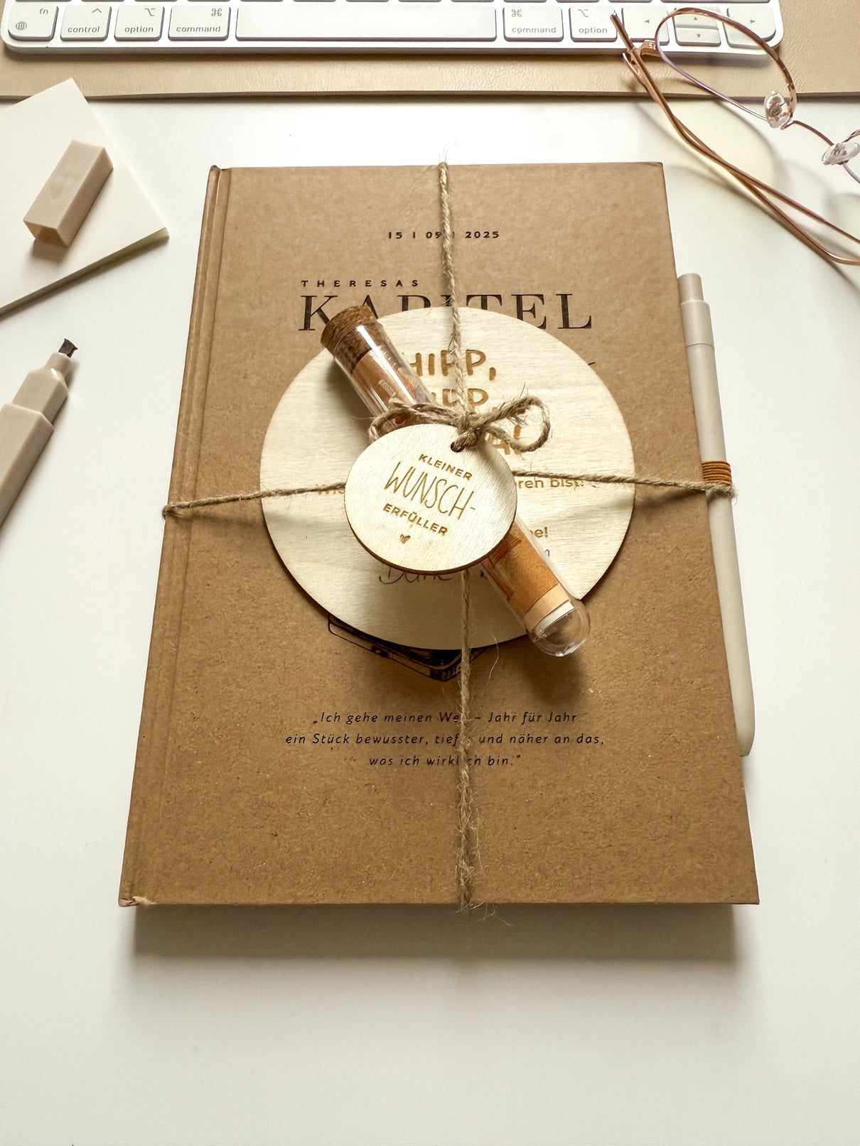 Personalisiertes Notizbuch (A5) zum 70. Geburtstag | Geldgeschenk 70. Geburtstag