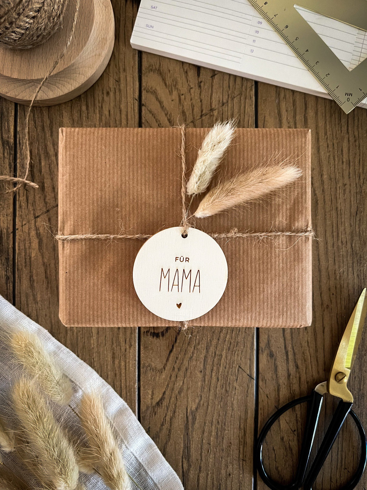 Personalisierte Geschenkanhänger mit Wunschnamen