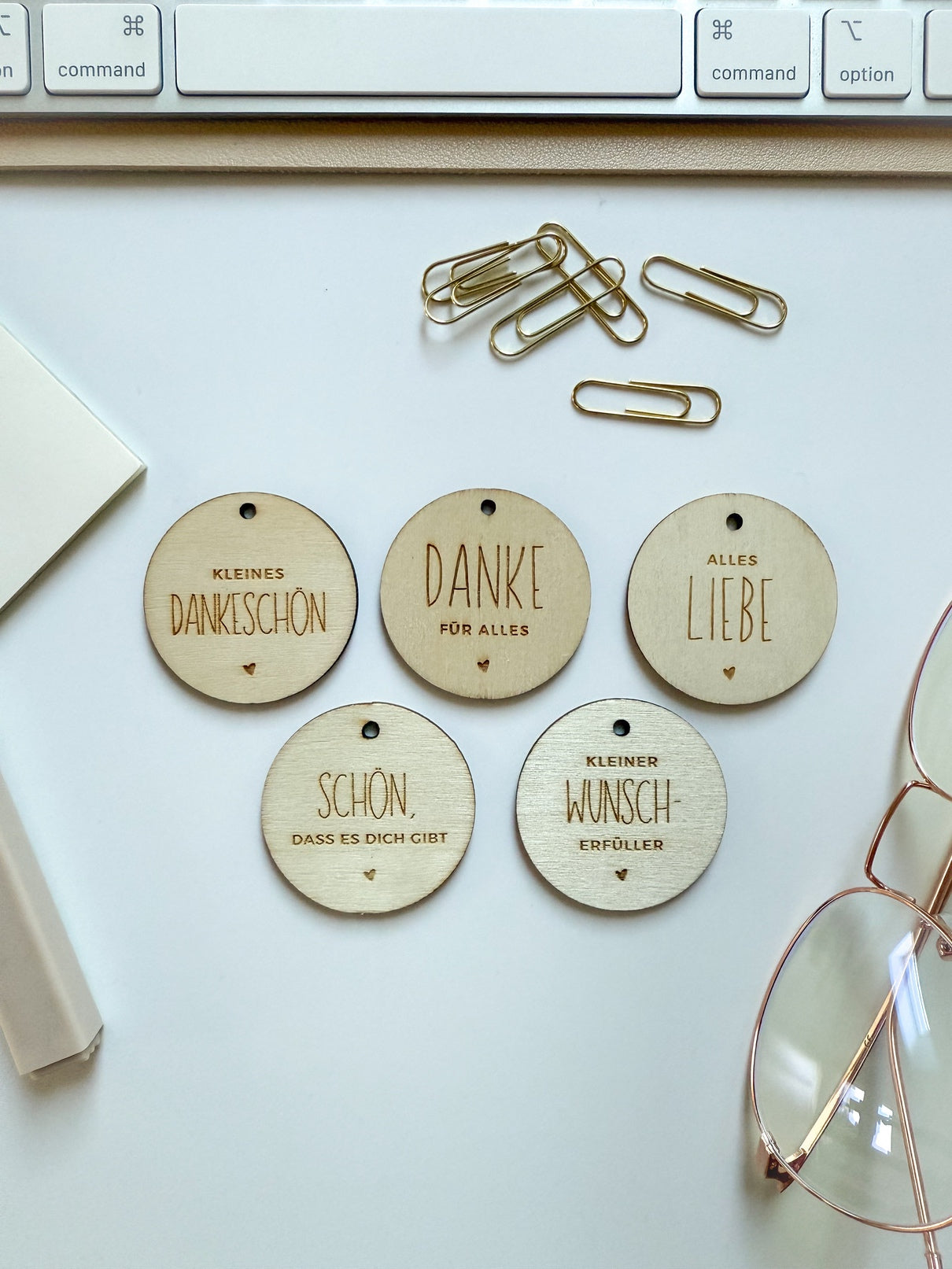 Personalisiertes Notizbuch als Dankeschön für Pflegekräfte, Ärzte & Therapeuten | Notizbuch (A5) mit Gravur und Stift