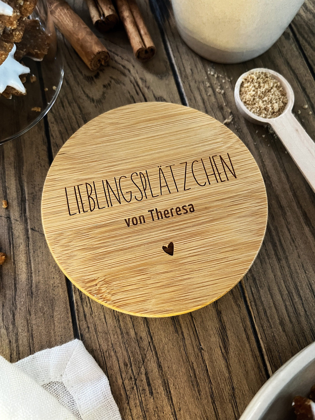 Personalisiertes Vorratsglas | Plätzchenglas für Lieblingsplätzchen
