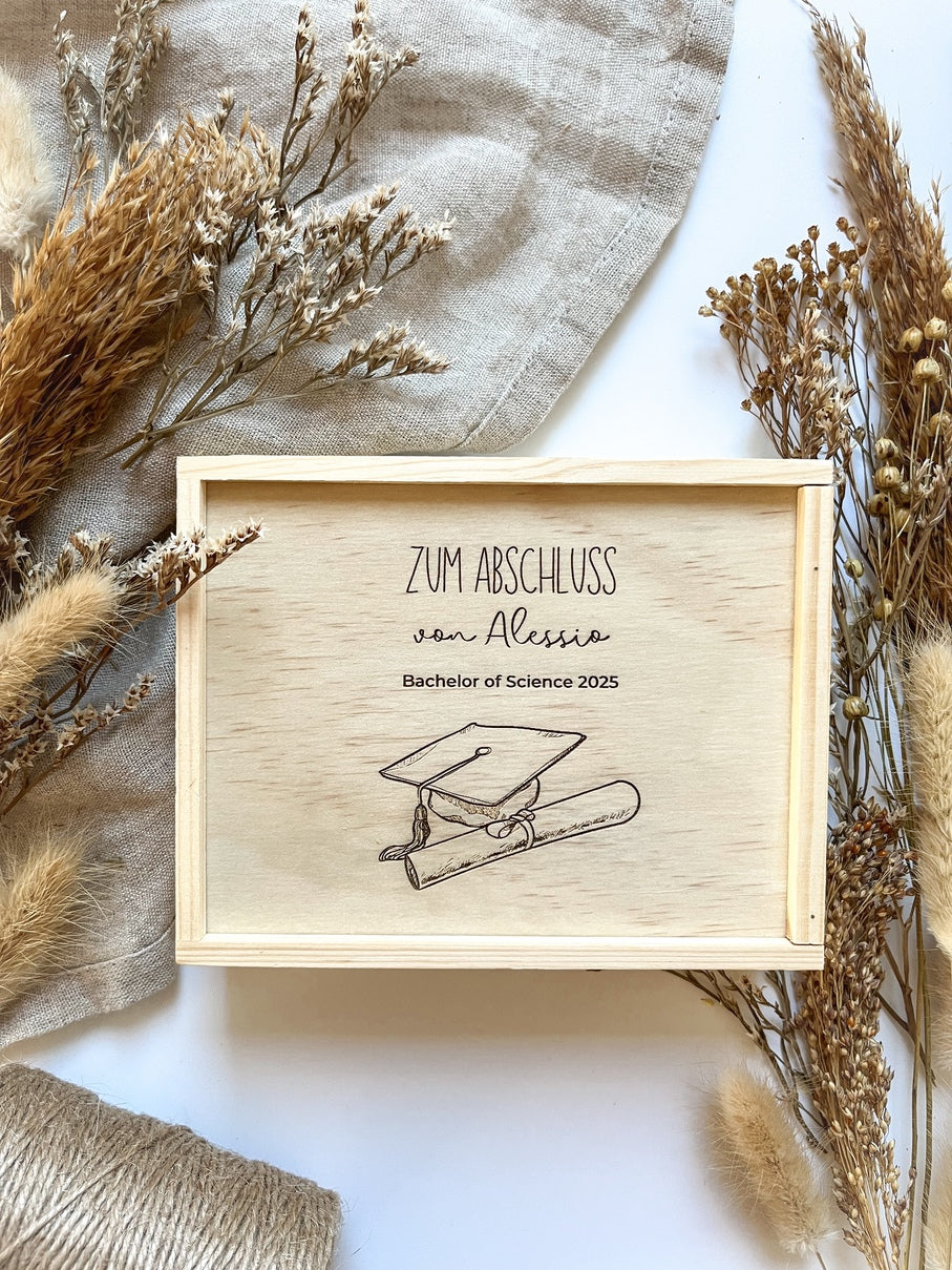 Abschlussgeschenk Bachelor Studium - Geschenkidee Studienabschluss
