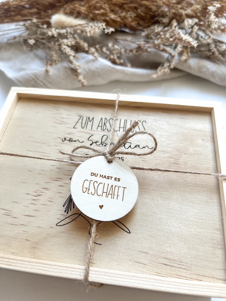 Geschenk Promotion Doktor - Geldgeschenk Doktortitel personalisiert - Geschenkidee Doktor