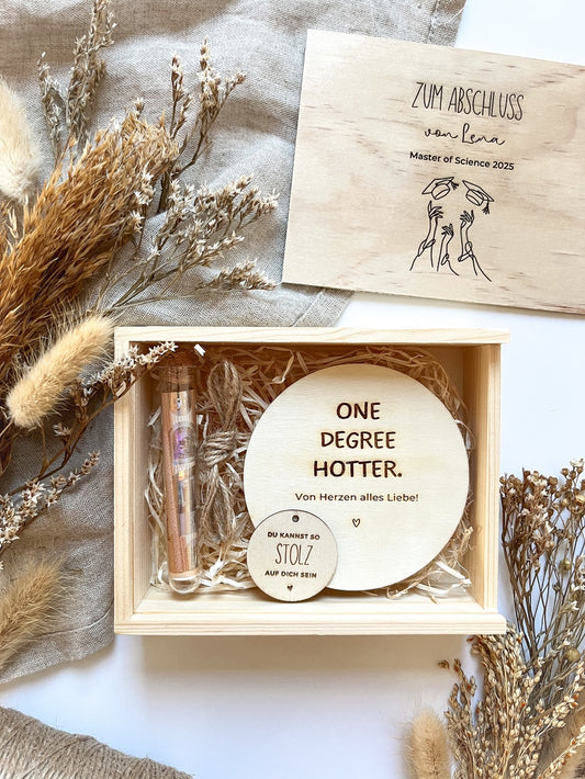 Geschenkidee Studienabschluss - Geldgeschenk Abschluss Master personalisiert