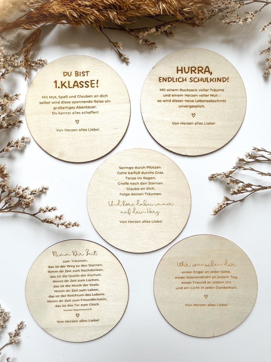 Geldgeschenk Einschulung personalisiert - Geschenk Schulanfang