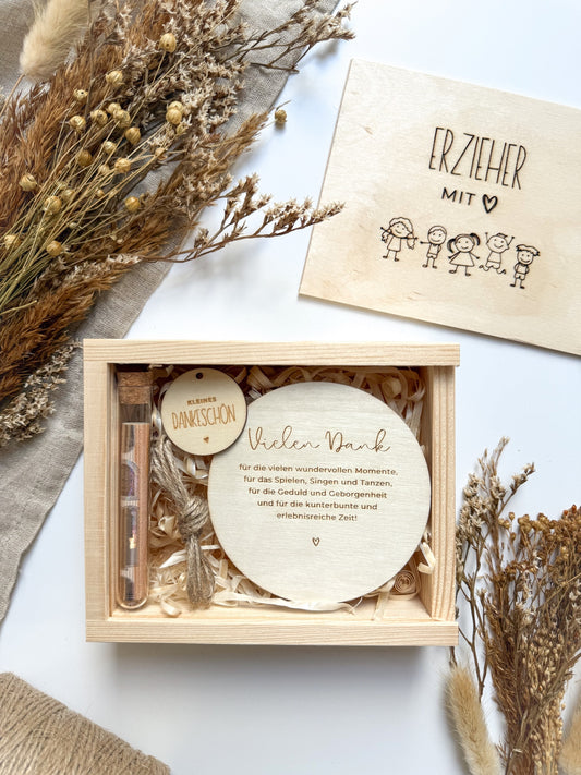 Geschenk für Erzieher Abschied - Dankeschön Geschenk Kindergarten