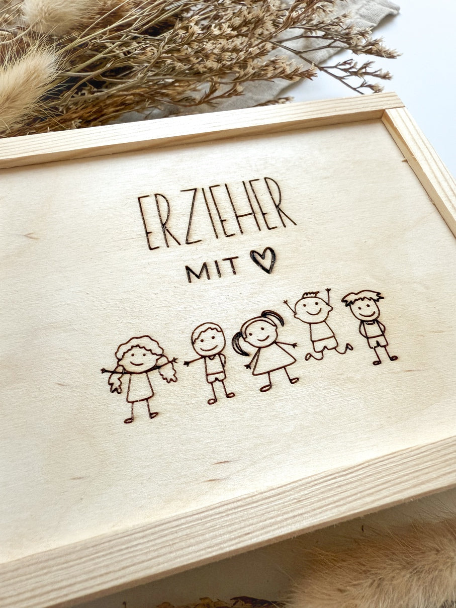 Geschenk für Erzieher Abschied - Dankeschön Geschenk Kindergarten