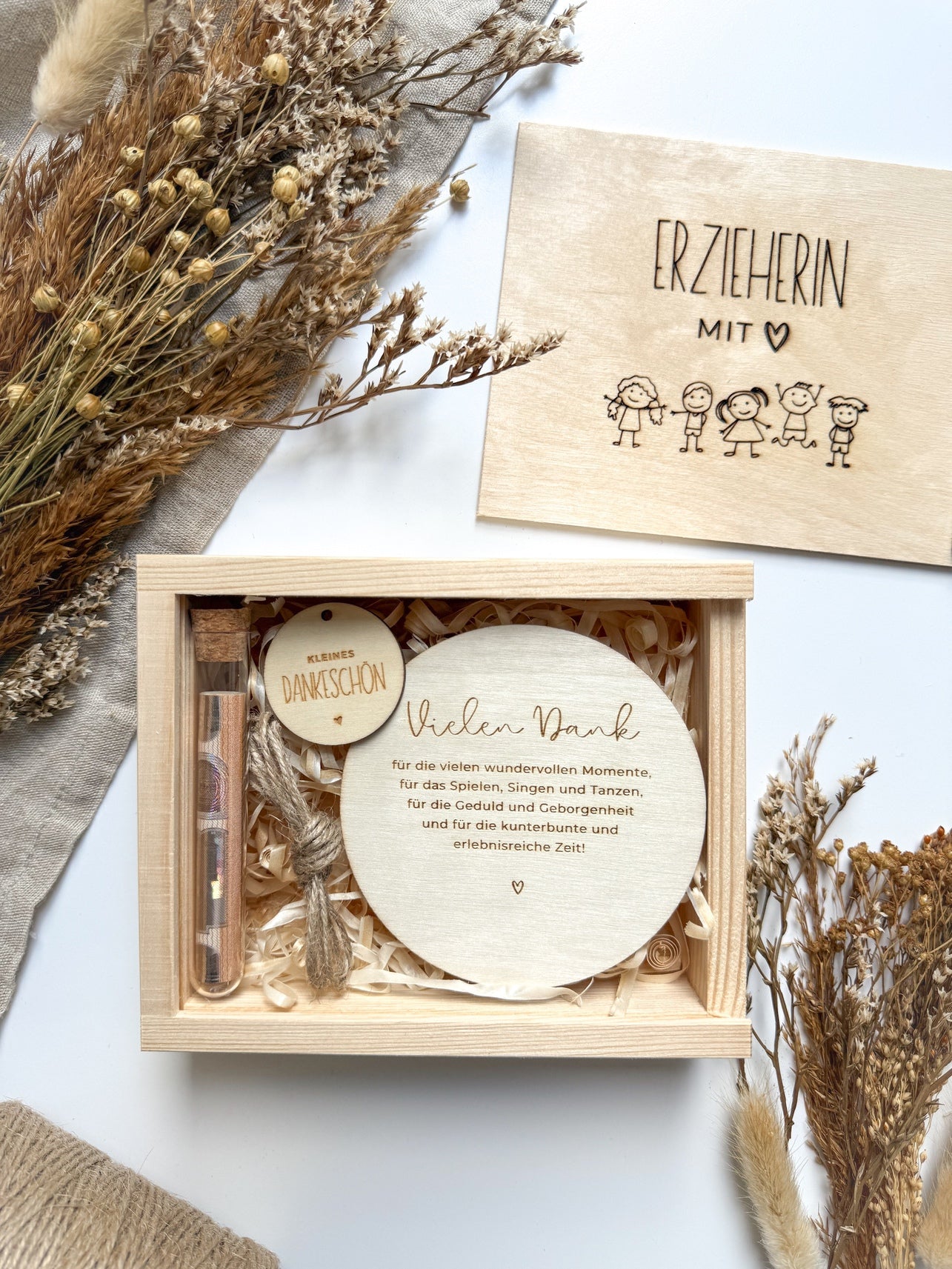 Dankeschön Geschenk Kindergarten - Abschiedsgeschenk Erzieherin