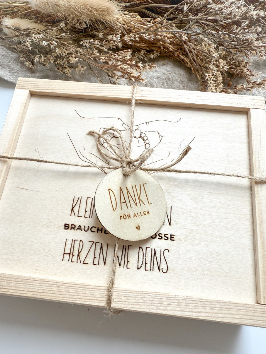 Kreatives Abschiedsgeschenk für Erzieherin aus Holz | Abschiedsgeschenk Kita - Motiv 2