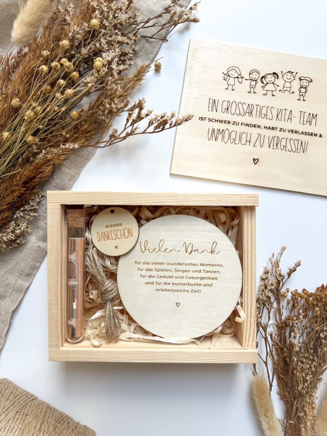 Dankeschön Geschenk Kindergarten - Abschiedsgeschenk Erzieherin Kita