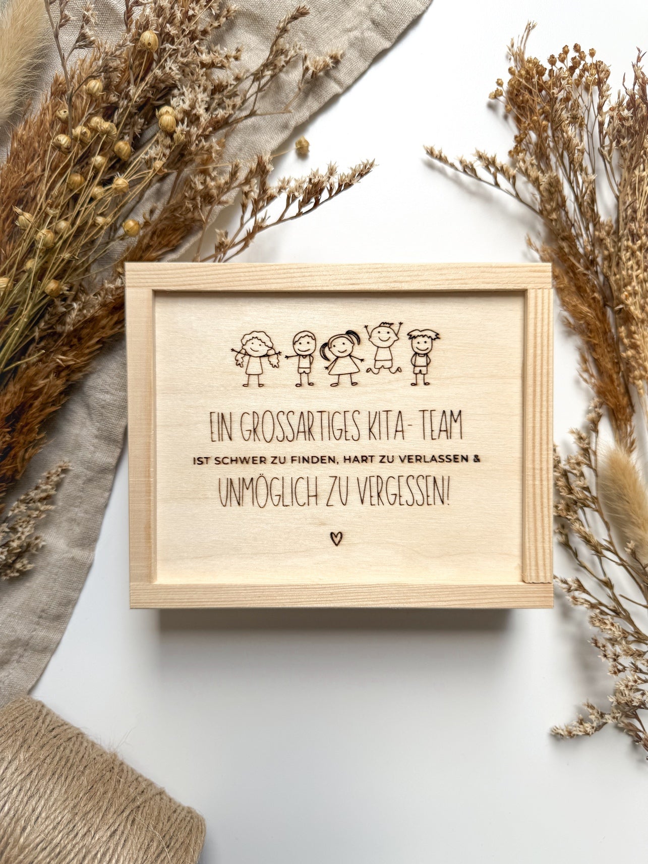 Dankeschön Geschenk Kindergarten - Abschiedsgeschenk Erzieherin Kita