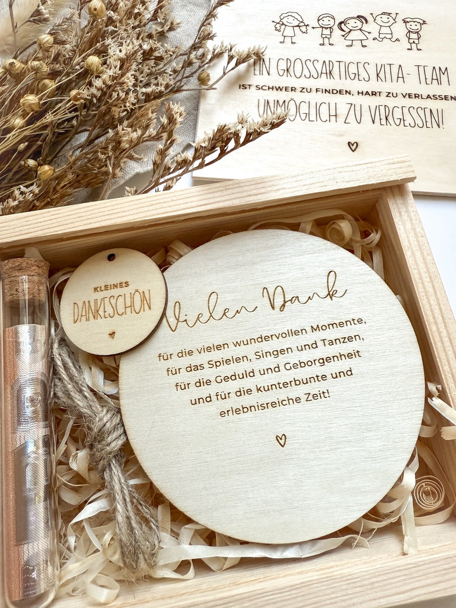 Dankeschön Geschenk Kindergarten - Abschiedsgeschenk Erzieherin Kita