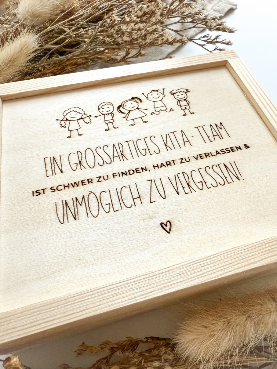 Dankeschön Geschenk Kindergarten - Abschiedsgeschenk Erzieherin Kita