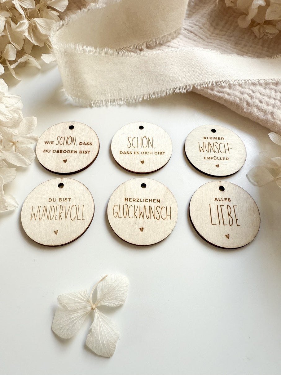 Personalisiertes Geldgeschenk zur Geburt | Heißluftballon