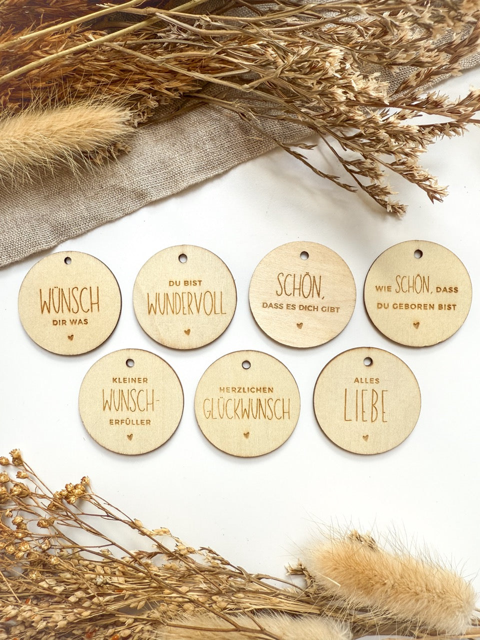 Personalisiertes Geldgeschenk mit Namen zum 30. Geburtstag aus Holz