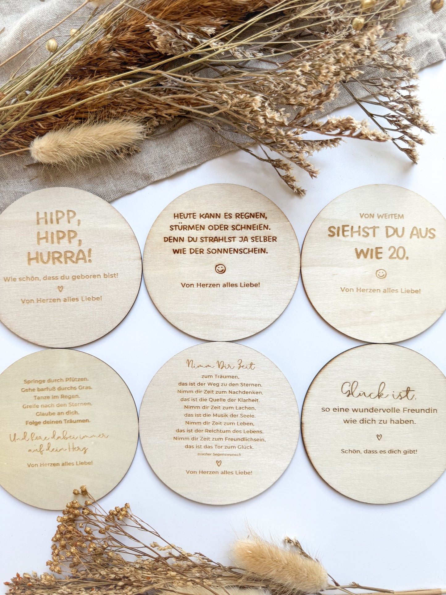 Personalisiertes Geldgeschenk mit Gravur und Namen zum 40. Geburtstag aus Holz