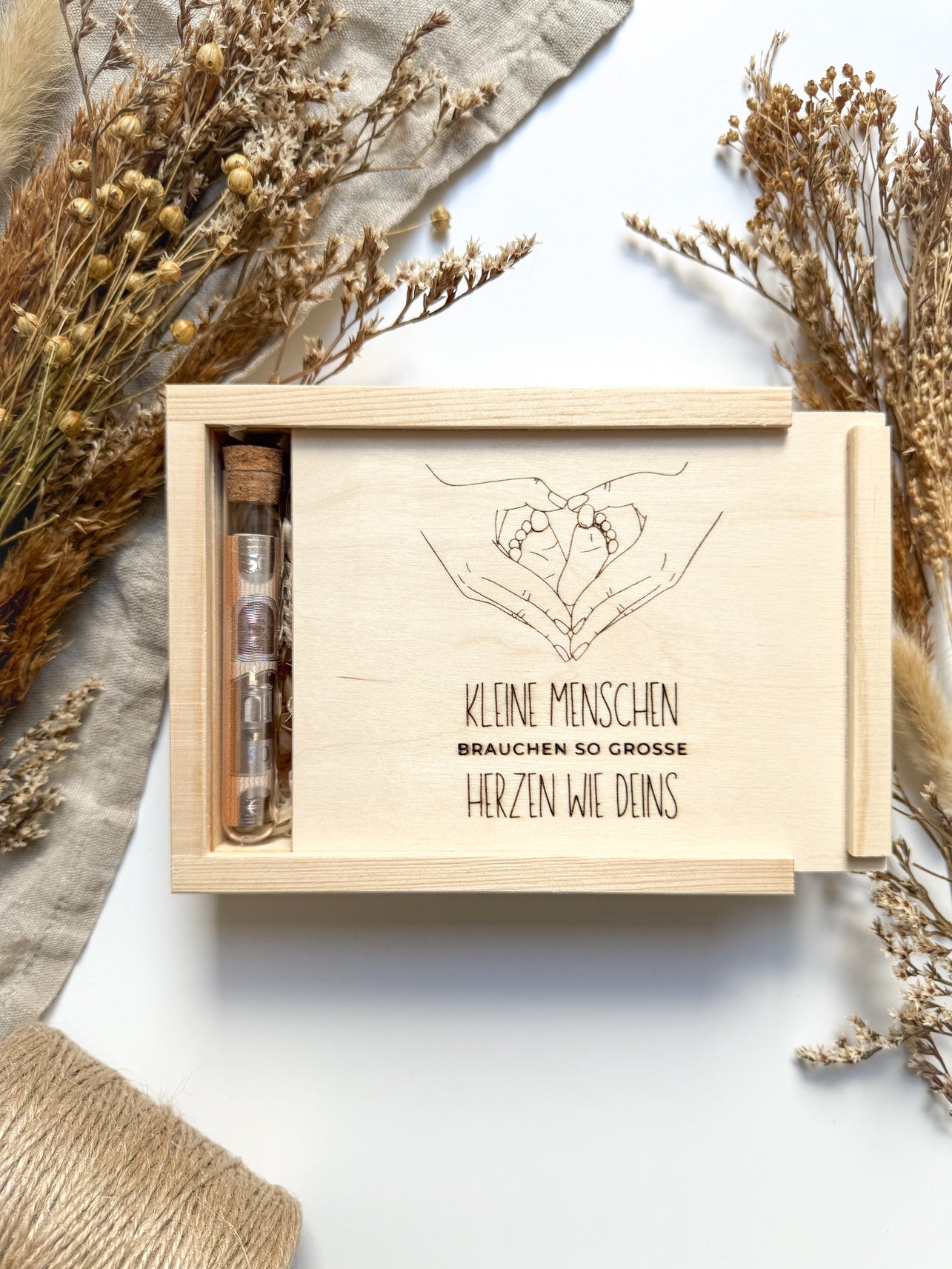 Abschiedsgeschenk Hebamme personalisiert Dankeschön