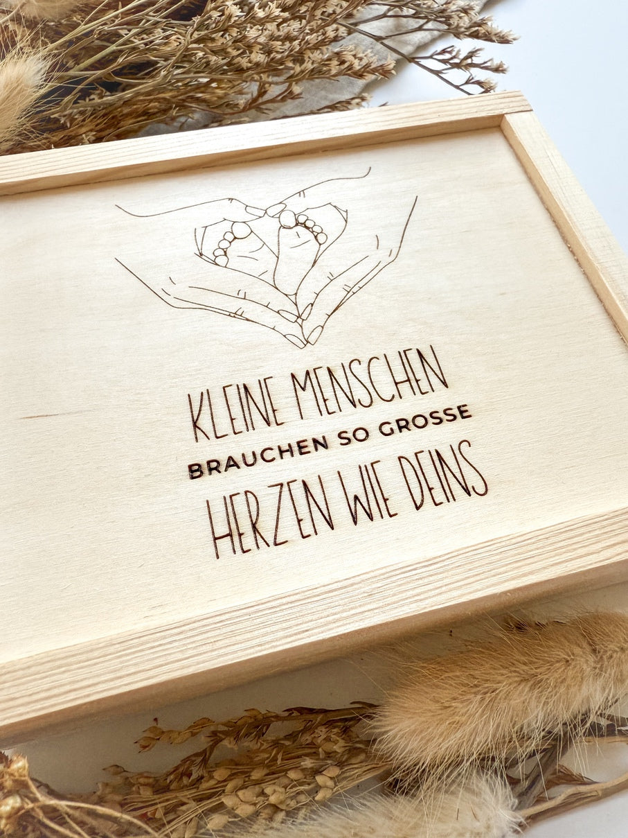 Abschiedsgeschenk Hebamme personalisiert Dankeschön