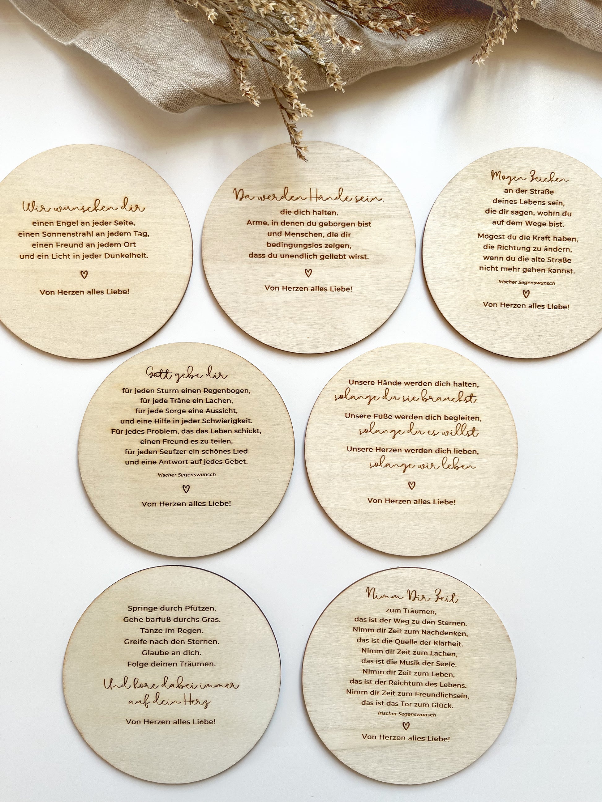 Personalisiertes Geldgeschenk aus Holz zur Konfirmation | Taube