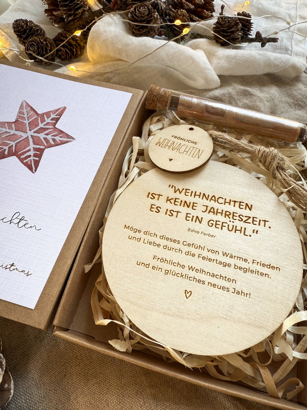 Personalisiertes Geldgeschenk zu Weihnachten | Lebkuchen