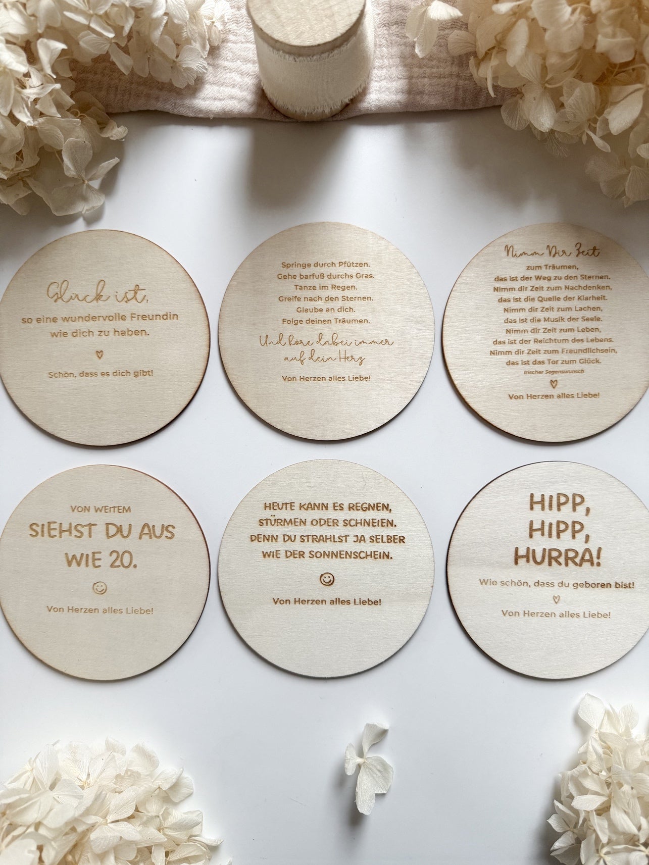 Personalisiertes Geldgeschenk zum 40. Geburtstag aus Holz