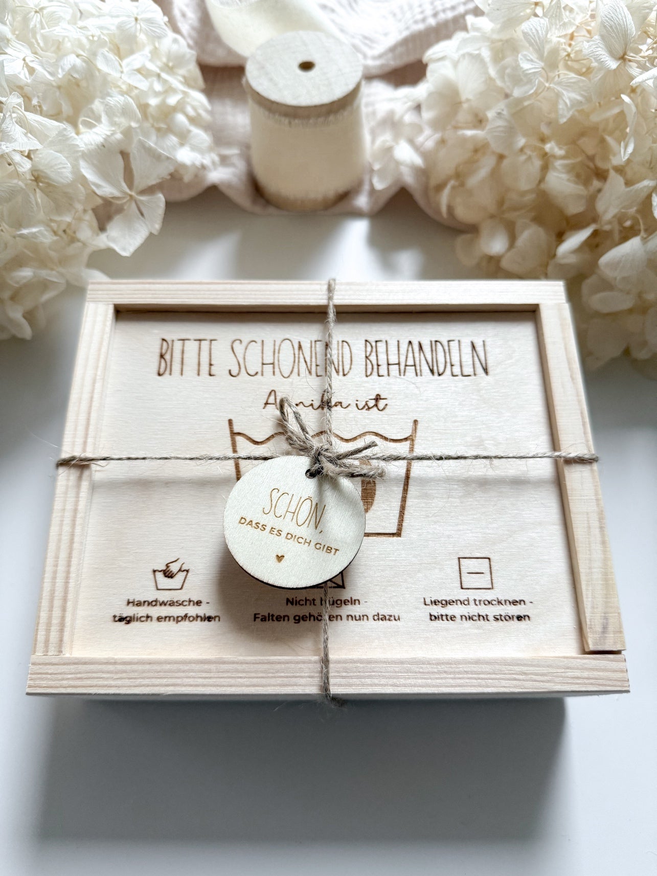 Personalisiertes Geldgeschenk zum 60. Geburtstag aus Holz