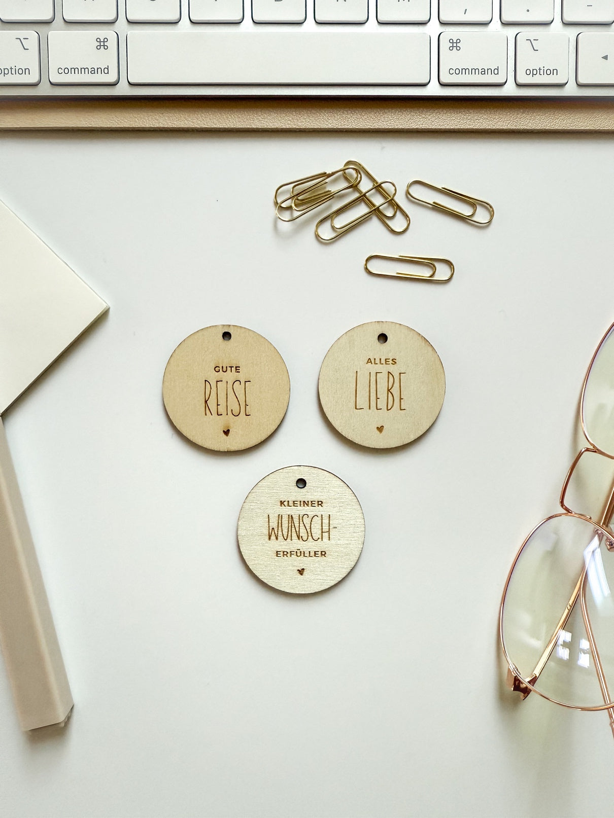 Personalisiertes Reise-Notizbuch mit Kompass-Motiv | Notizbuch (A5) mit Gravur und Stift