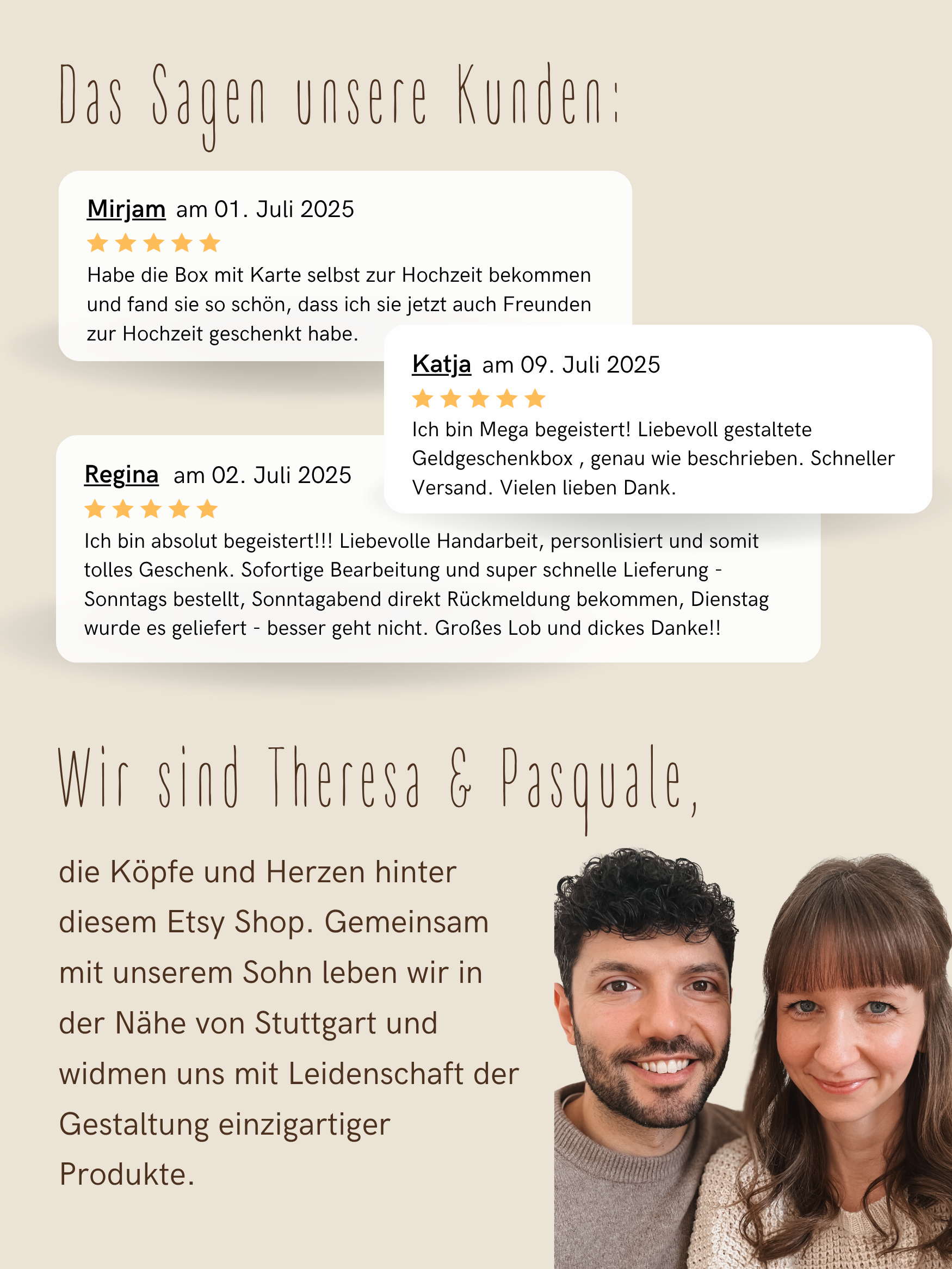 Personalisiertes Geldgeschenk zur Hochzeit | Blumenwiese